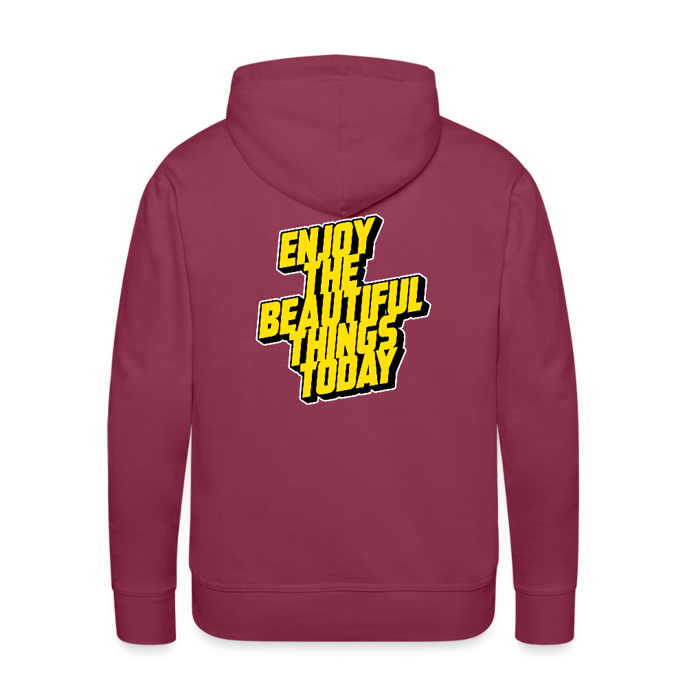 Men’s Premium Hoodie - bordeaux