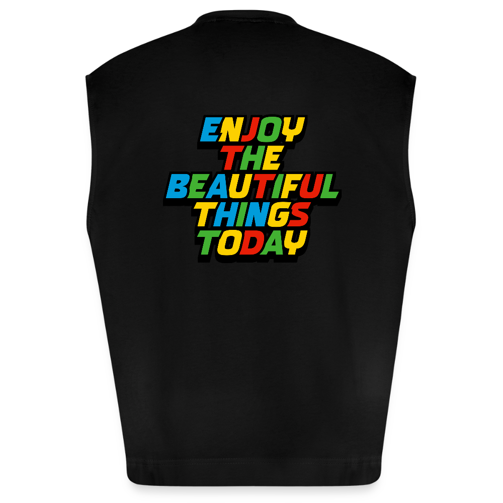 MH Heavyweight Oversized Tank Top (EU) - SOLID BLACK