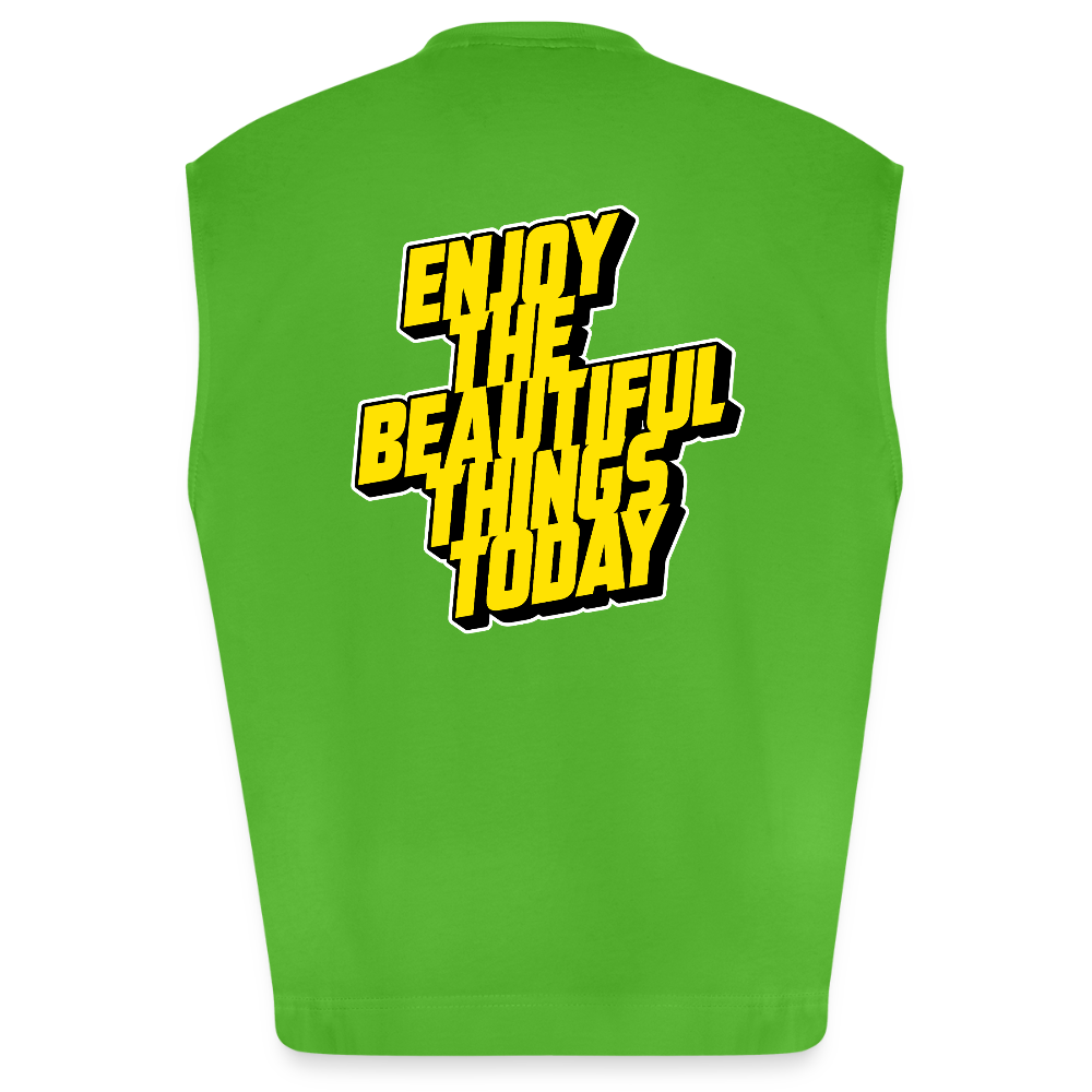 enjoytoday Oversized Tanktop - Apple Neon
