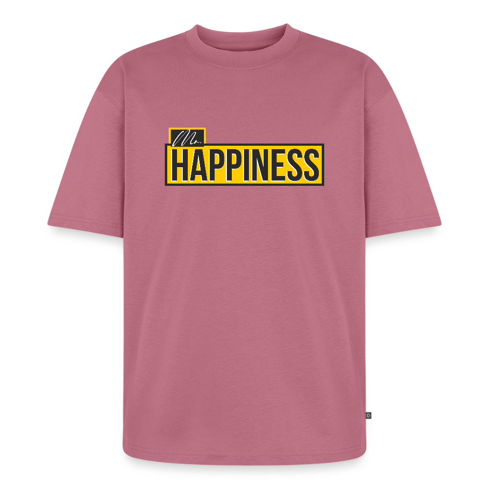Oversized Organic T-Shirt - mauve