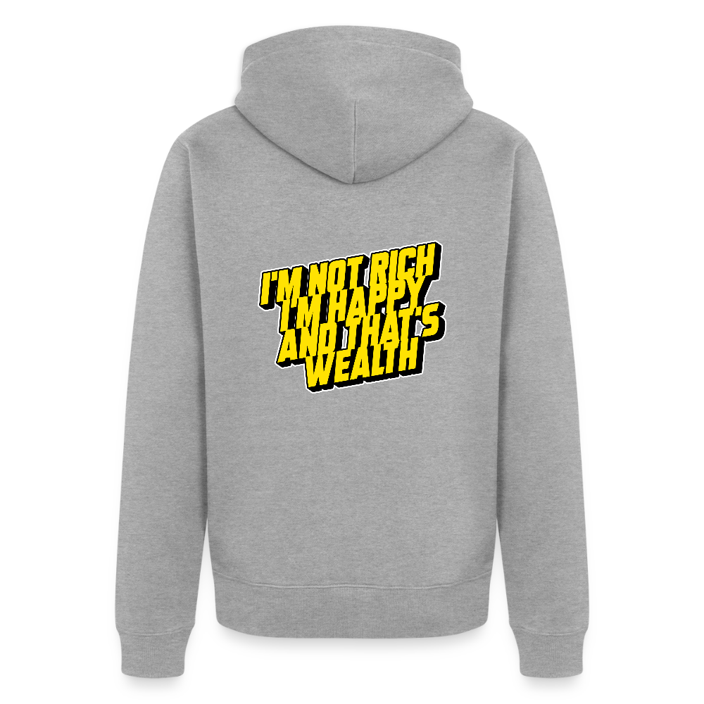 Premium Hooded Jacket (EU) - heather grey