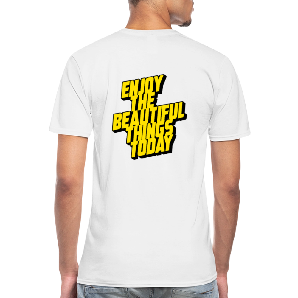 enjoytoday V-Neck T-Shirt - white