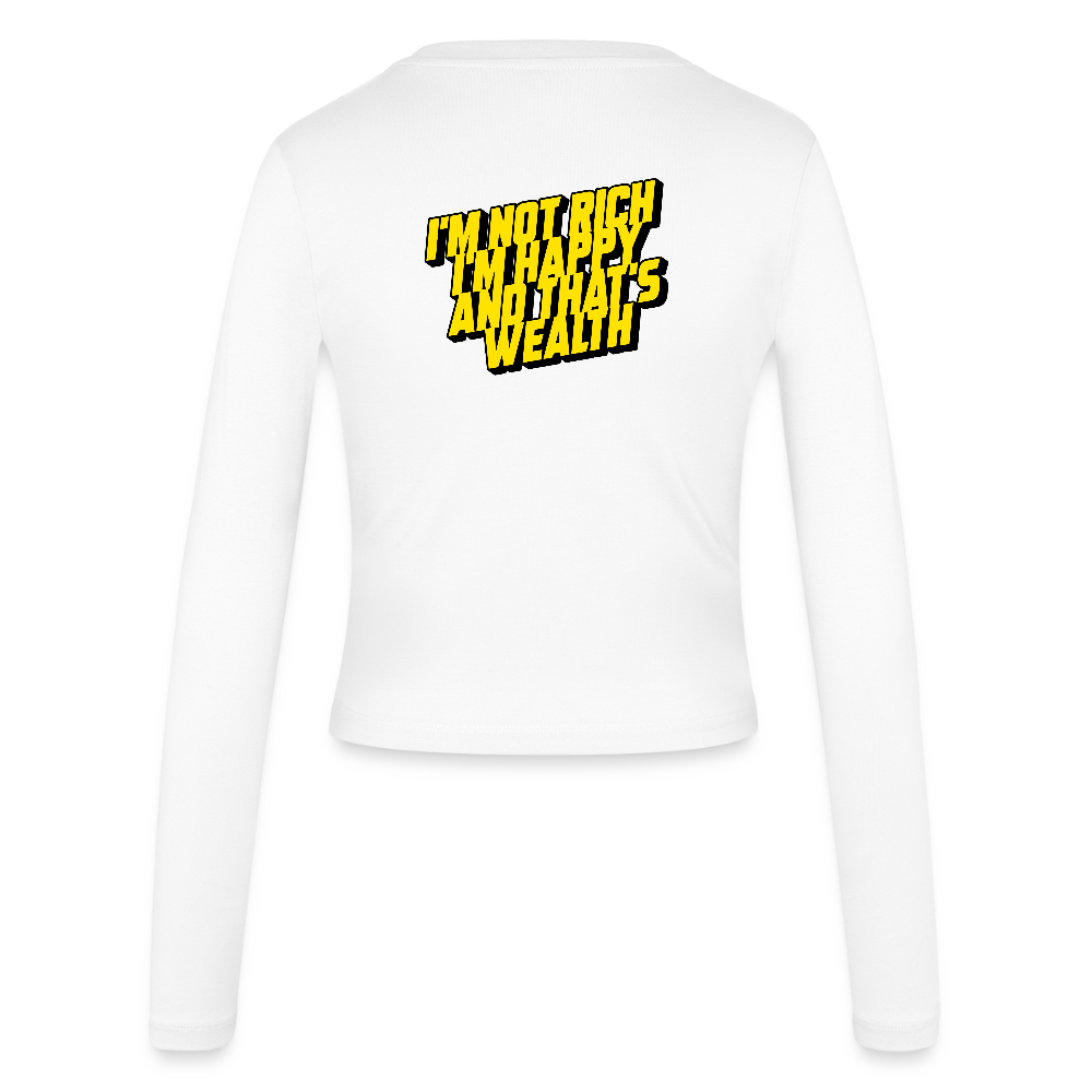 Women's Slim Fit Longsleeve - white