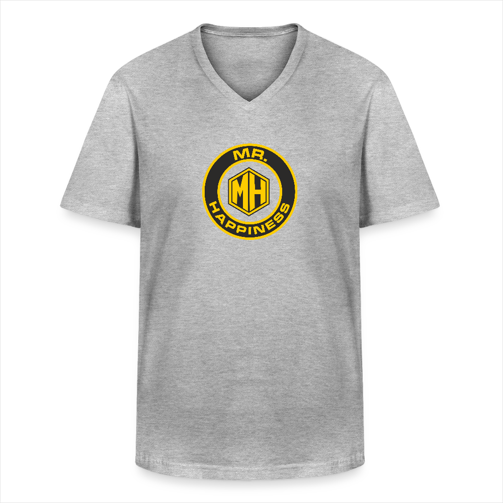 enjoytoday V-Neck T-Shirt - heather grey