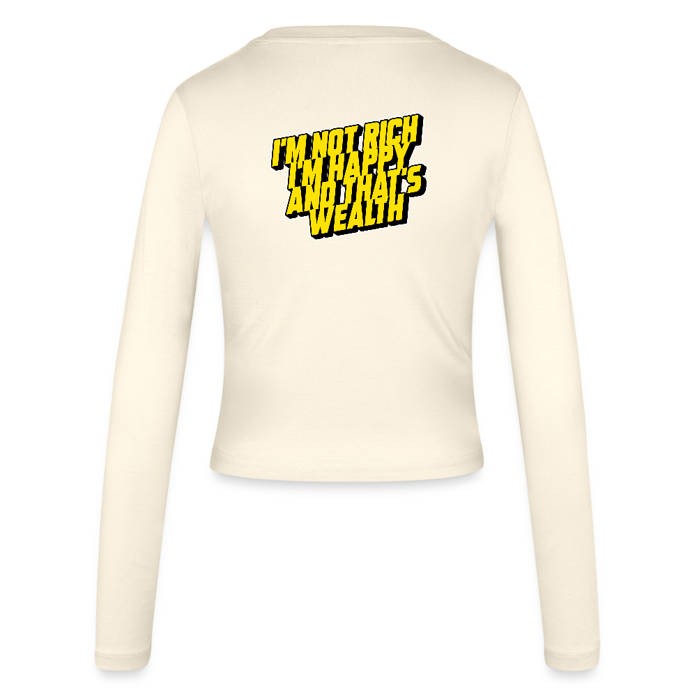 Women's Slim Fit Longsleeve - creme