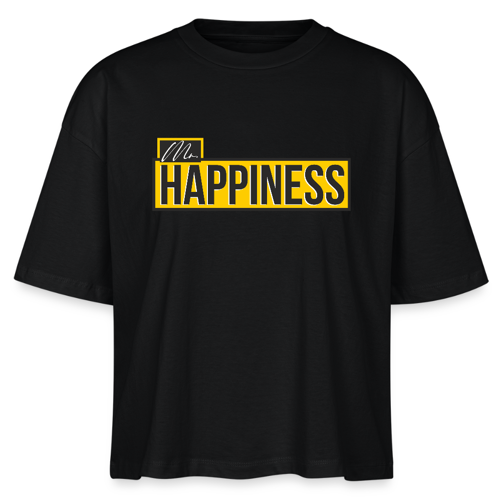 Women’s Boxy Organic T-Shirt - black