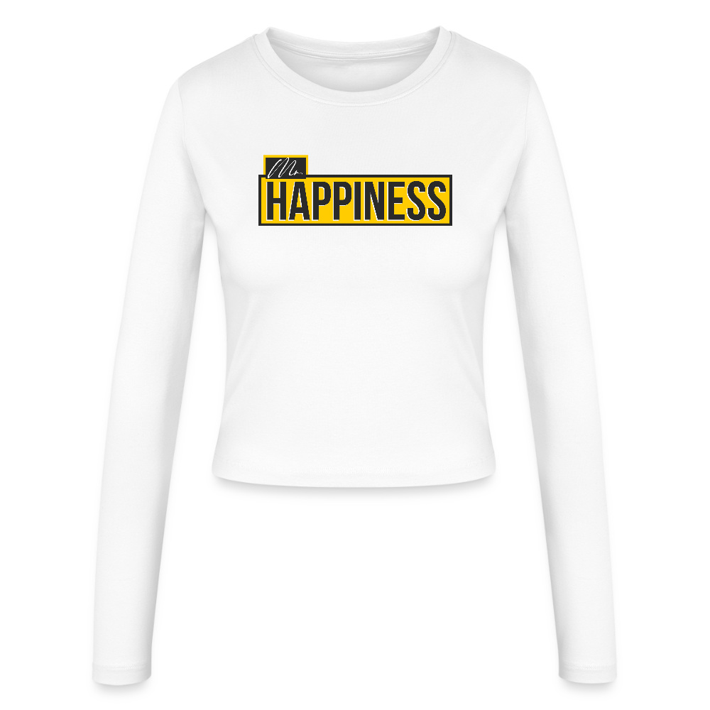 Women's Slim Fit Longsleeve - white