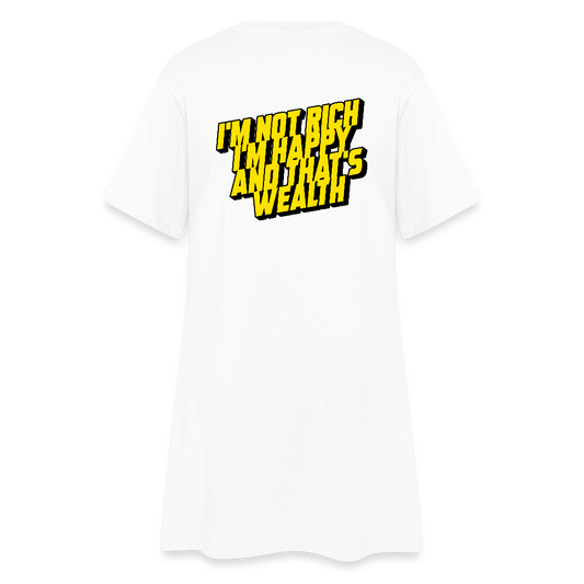 Women’s T-Shirt Dress - white