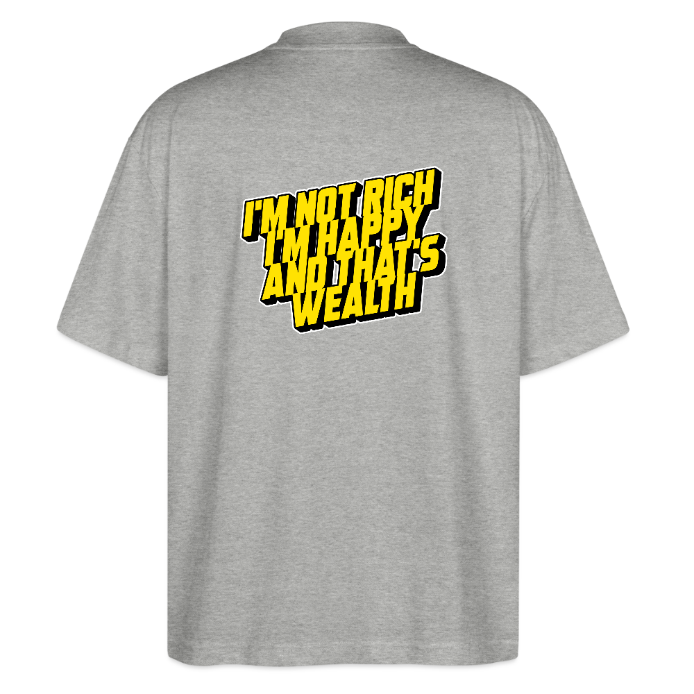Oversized Unisex Organic T-shirt Blaster - heather grey
