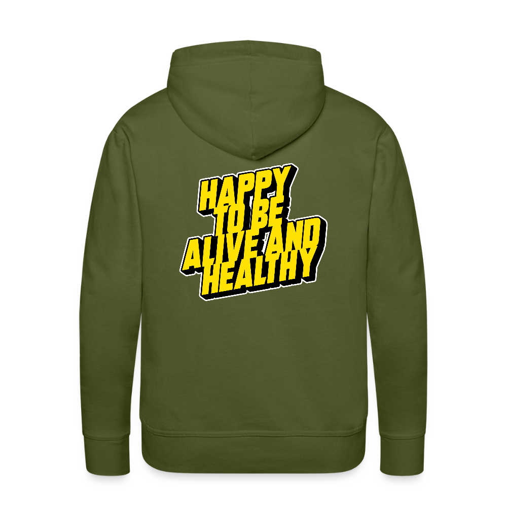 MH ALIVE Men’s Premium Hoodie (Europe ONLY) - olive green