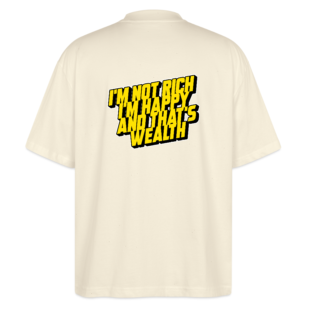 Oversized Unisex Organic T-shirt Blaster - natural raw