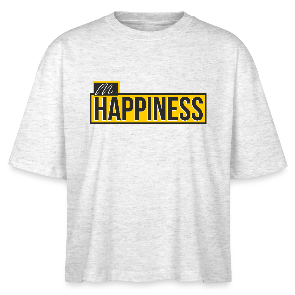 Women’s Boxy Organic T-Shirt - heather white
