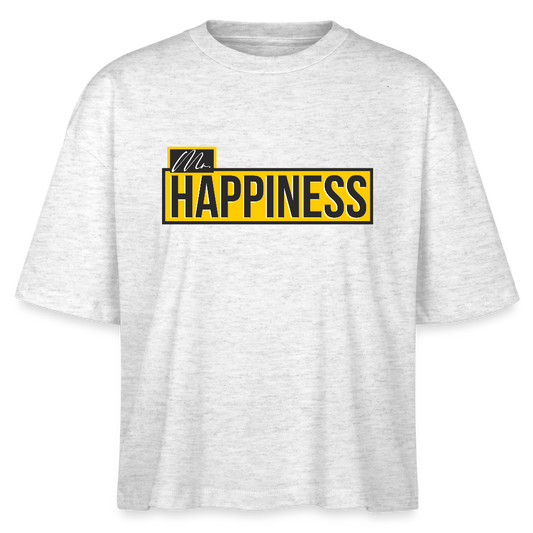 Women’s Boxy Organic T-Shirt - heather white