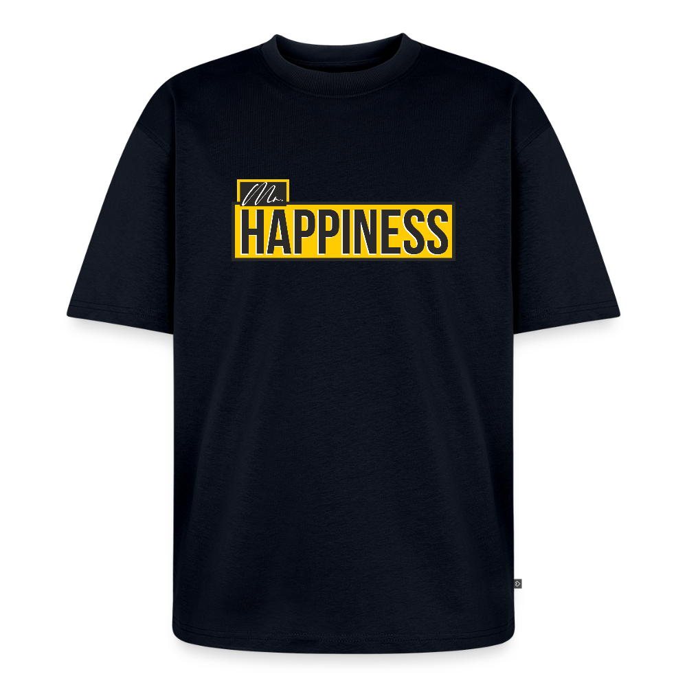Oversized Organic T-Shirt - navy