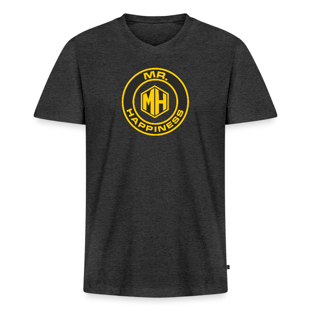 enjoybeautiful V-neck - heather anthracite