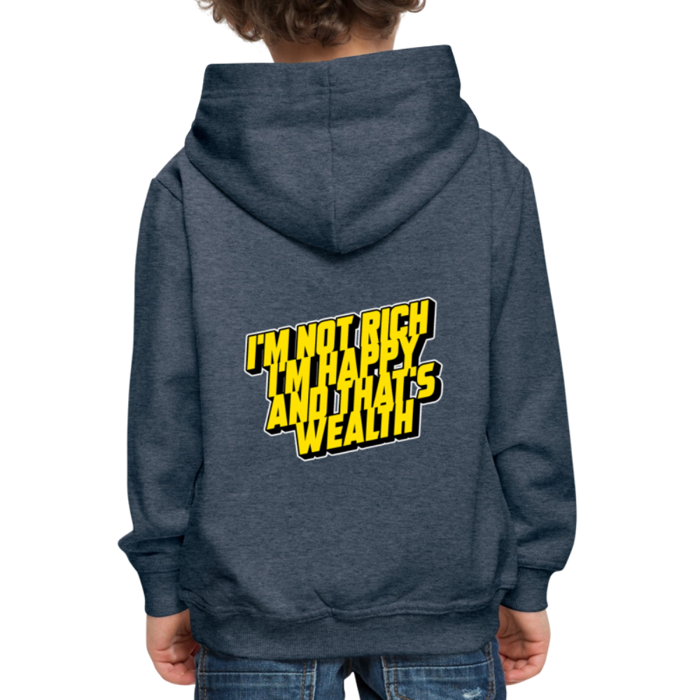 Premium Hoodie (EU) - heather denim
