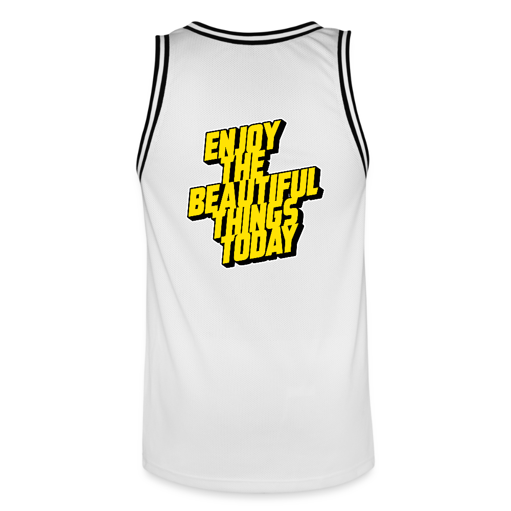 MH Basketball Jersey - white/black
