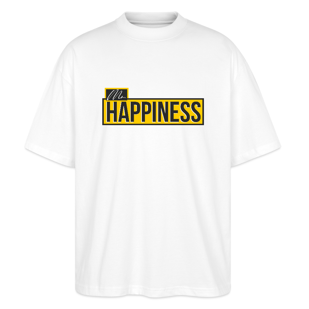 Oversized Unisex Organic T-shirt Blaster - white