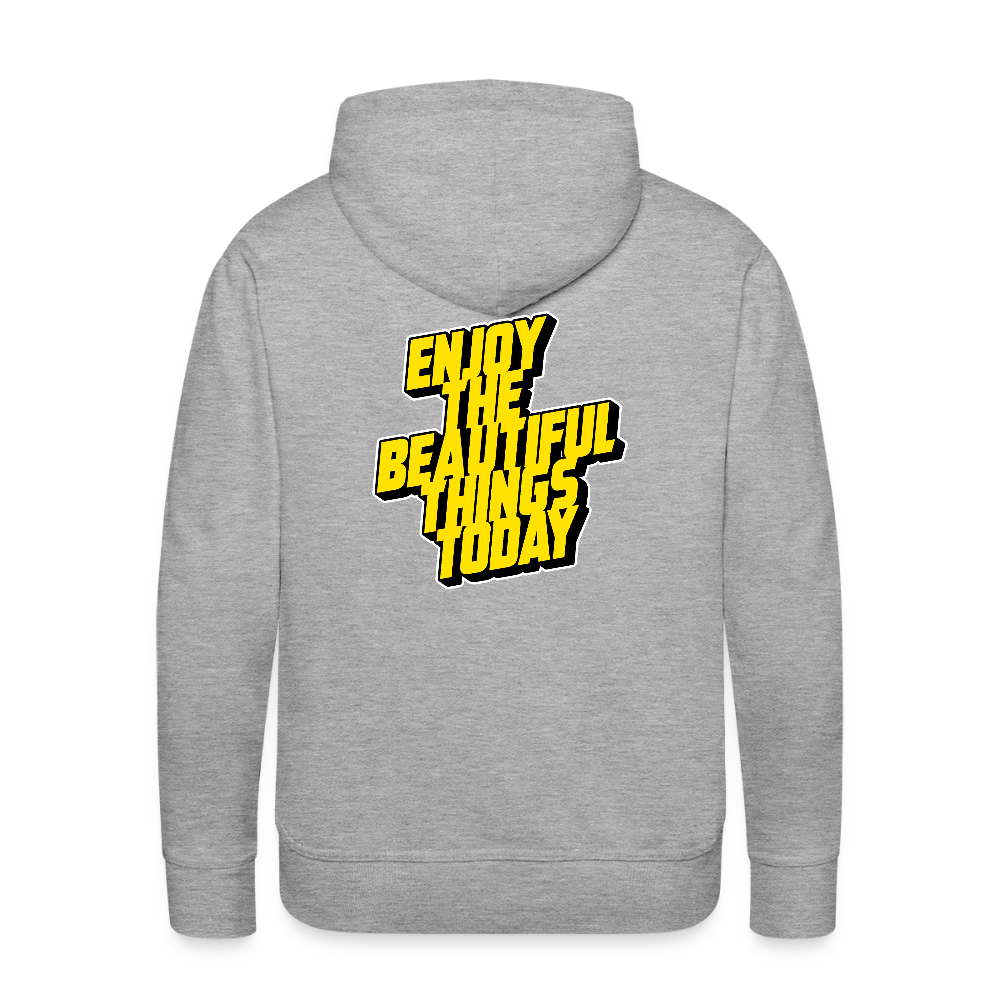 Men’s Premium Hoodie - heather grey