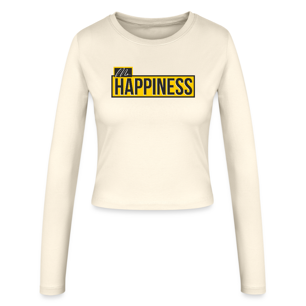 Women's Slim Fit Longsleeve - creme