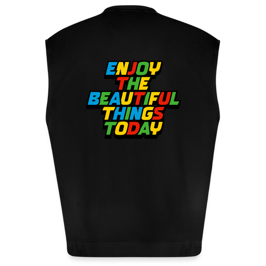 MH Heavyweight Oversized Tank Top (EU) - SOLID BLACK