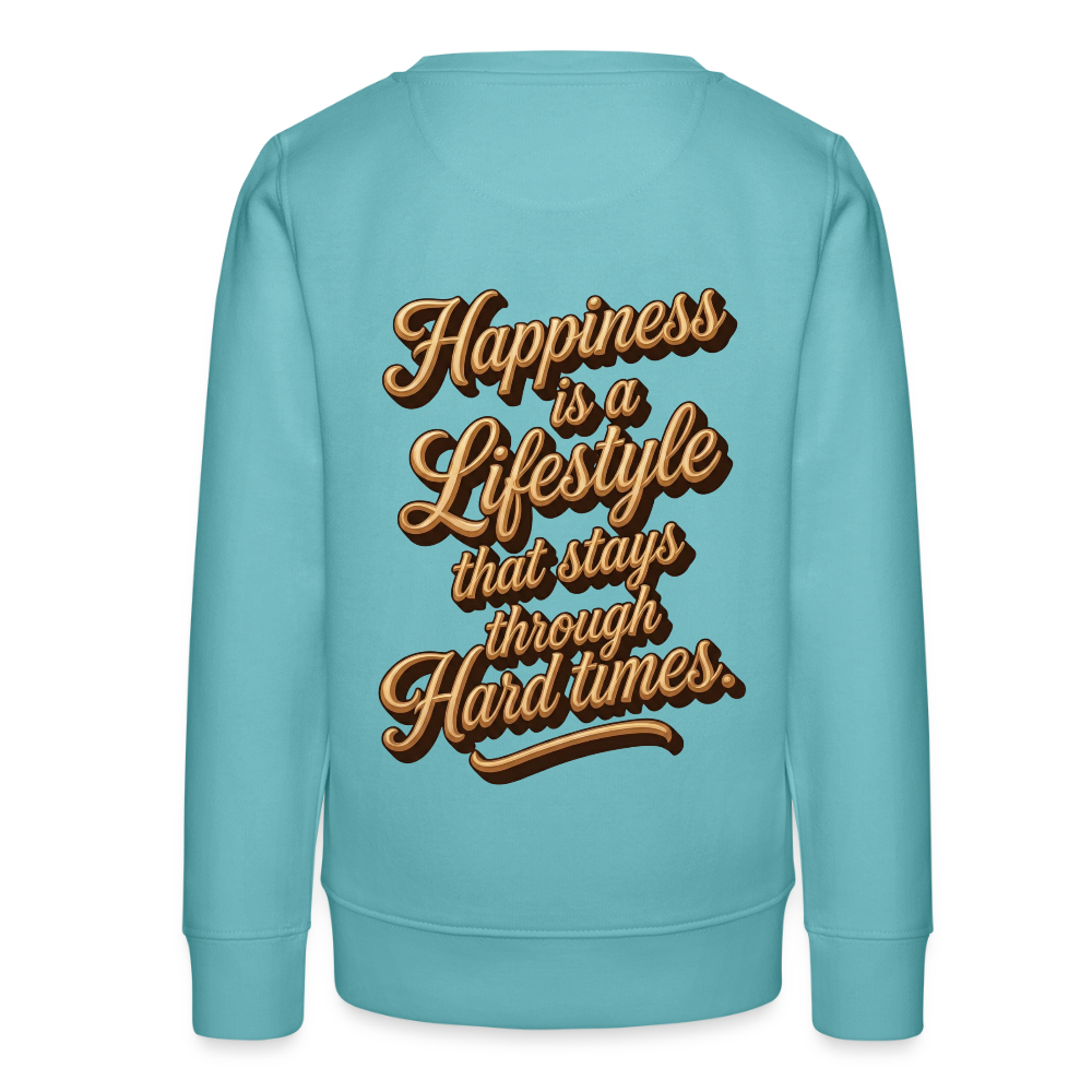 The 🔄 Mood Changer Sweatshirt - pastel turquoise