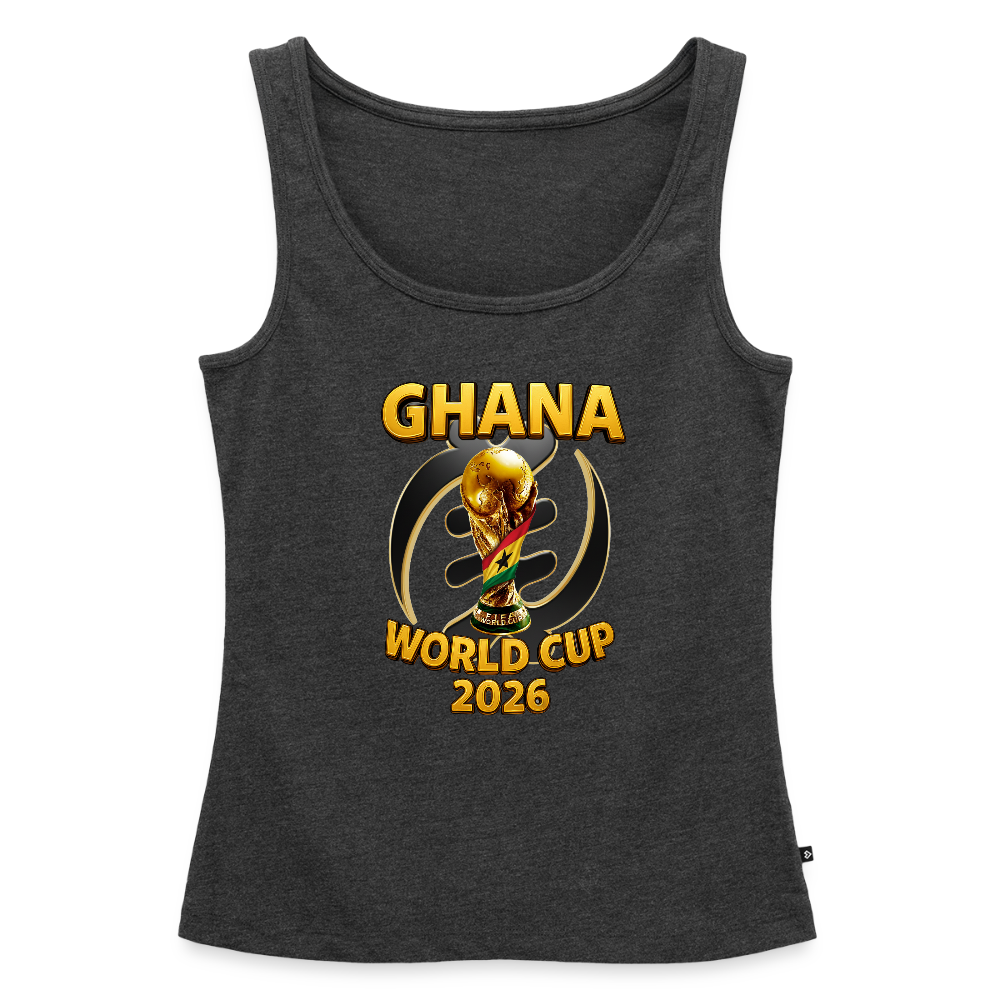 Black Stars Slay Tank - heather anthracite