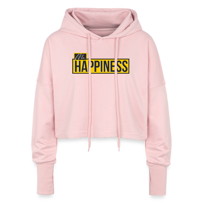 Cropped Women’s Hoodie - light pink