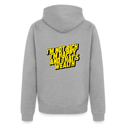 Premium Hooded Jacket (EU) - heather grey