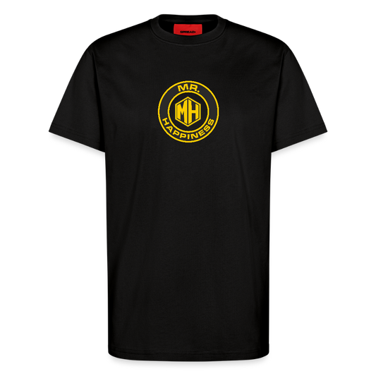 MH Organic Relaxed T-Shirt Made in EU - SOLID BLACK
