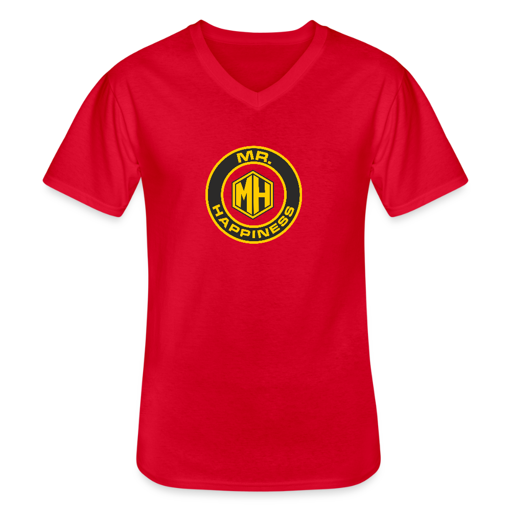 enjoytoday V-Neck T-Shirt - red