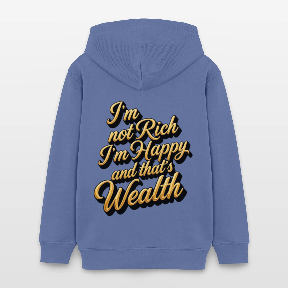 EcoVibe Teen Hoodie Original - bright blue