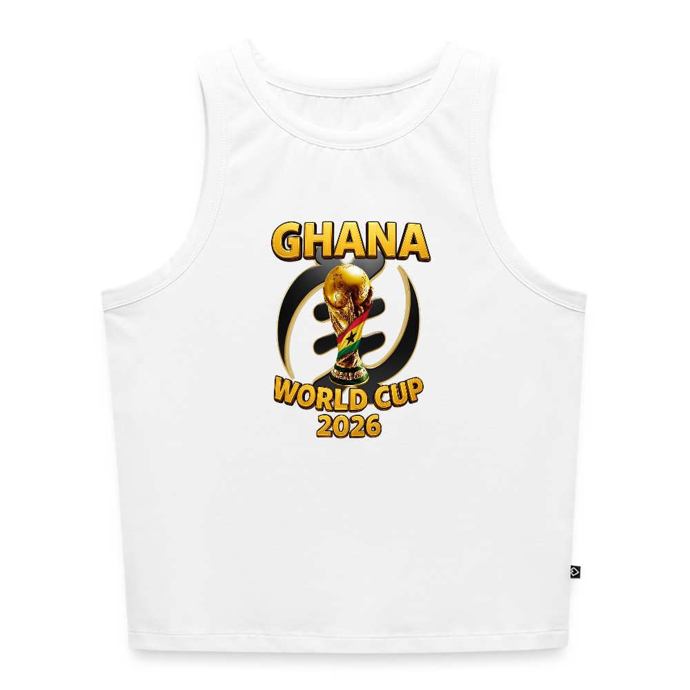 Star Queen Supporter Crop - white