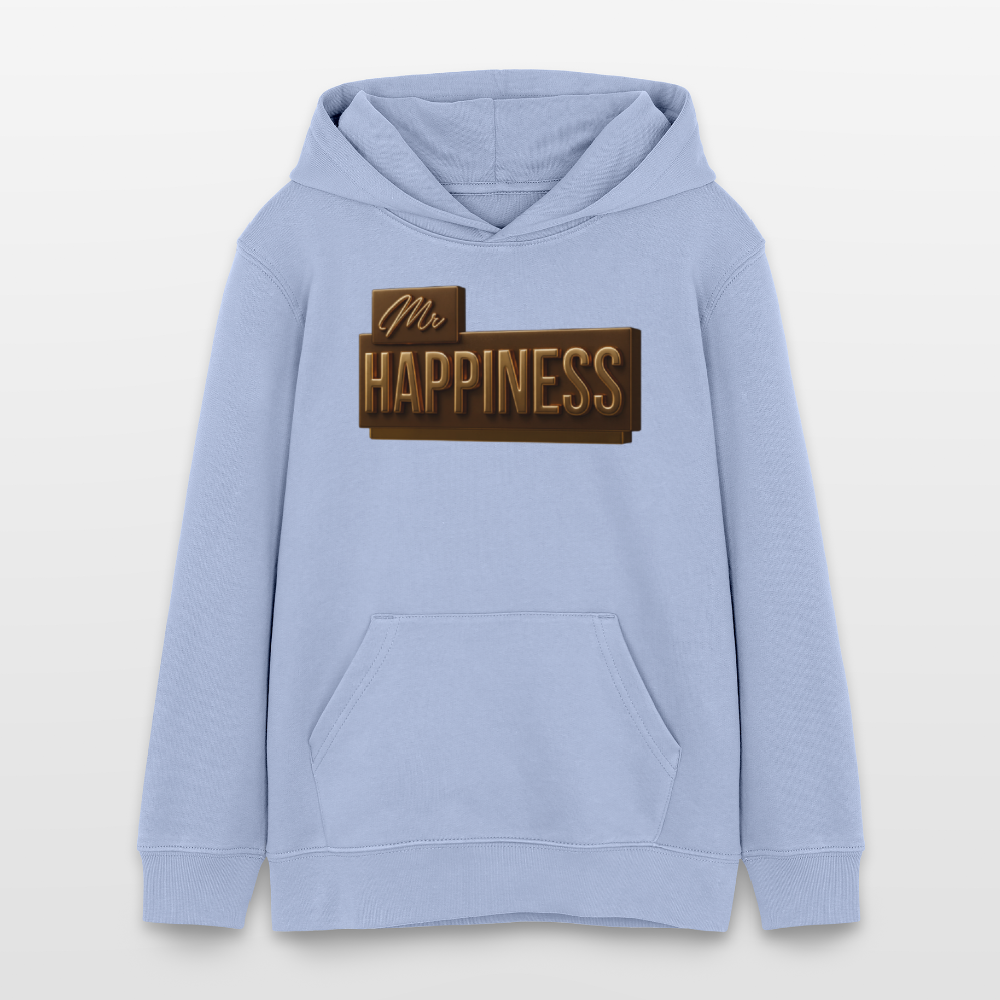 EcoVibe Teen Hoodie - sky