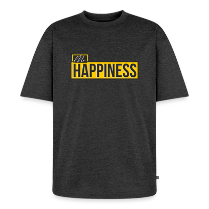 Oversized Organic T-Shirt - heather anthracite