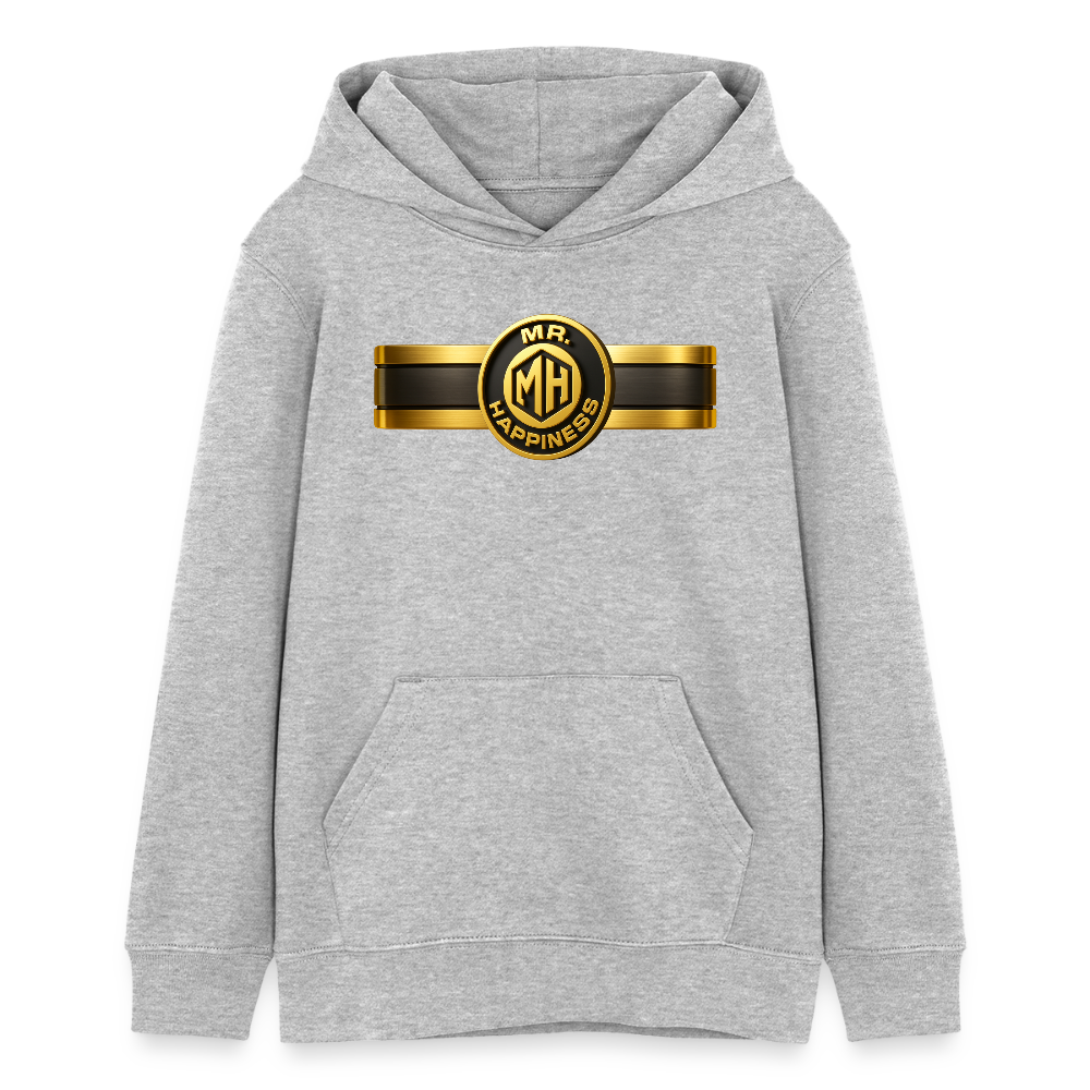 EcoVibe Teen Hoodie Original - heather grey