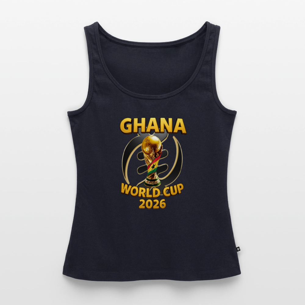 Black Stars Slay Tank - navy