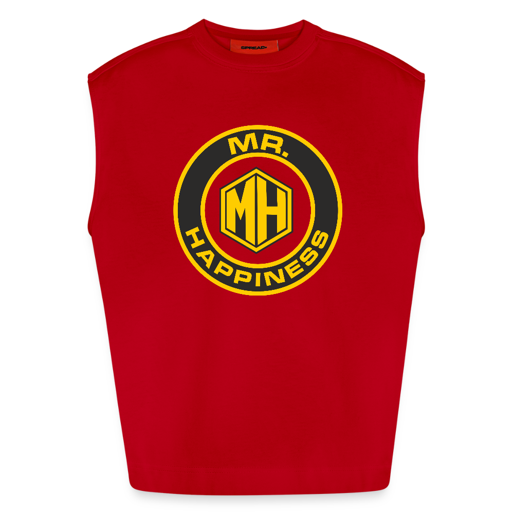 MH Heavyweight Oversized Organic Tank Top (EU) - red
