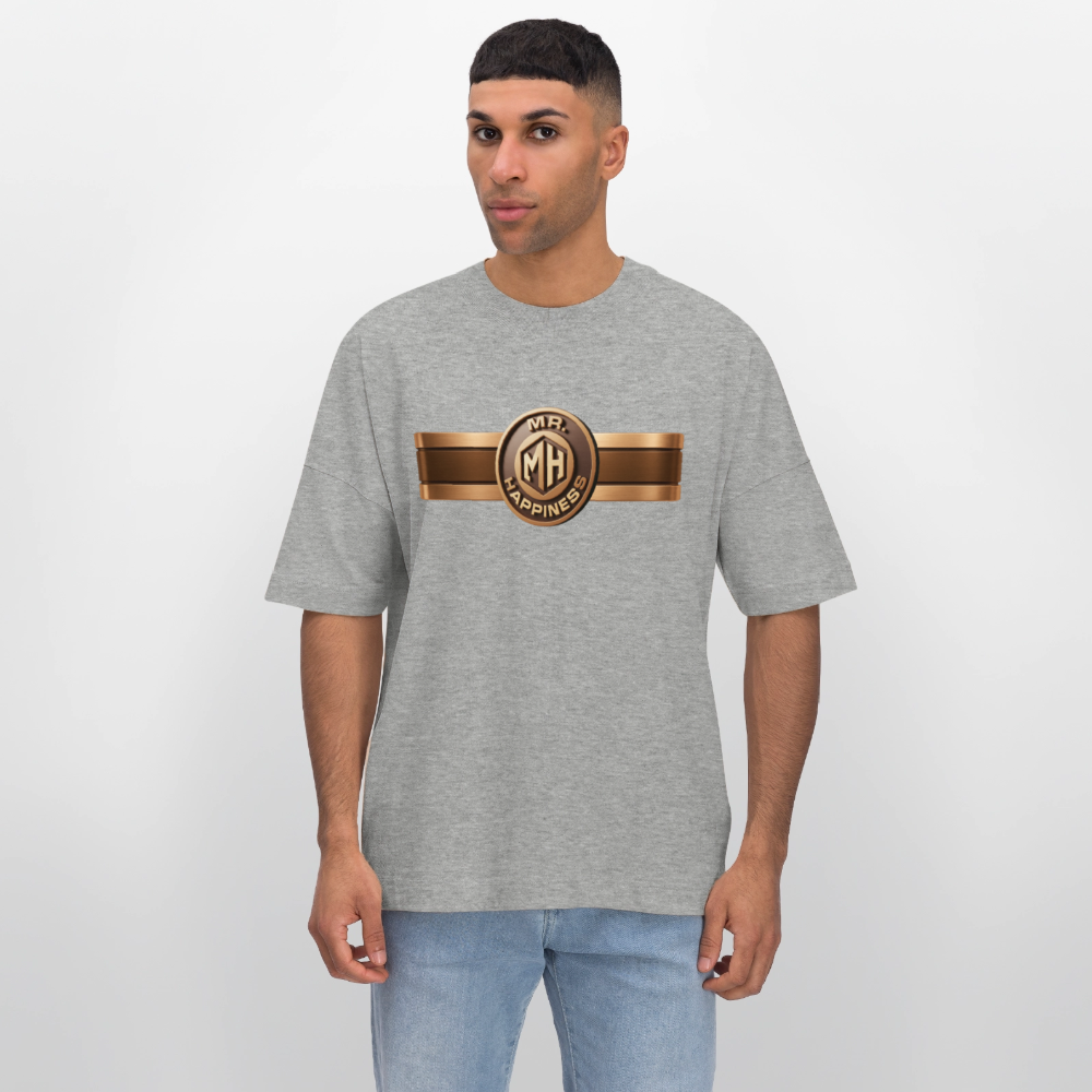 Big Heart Tee - heather grey