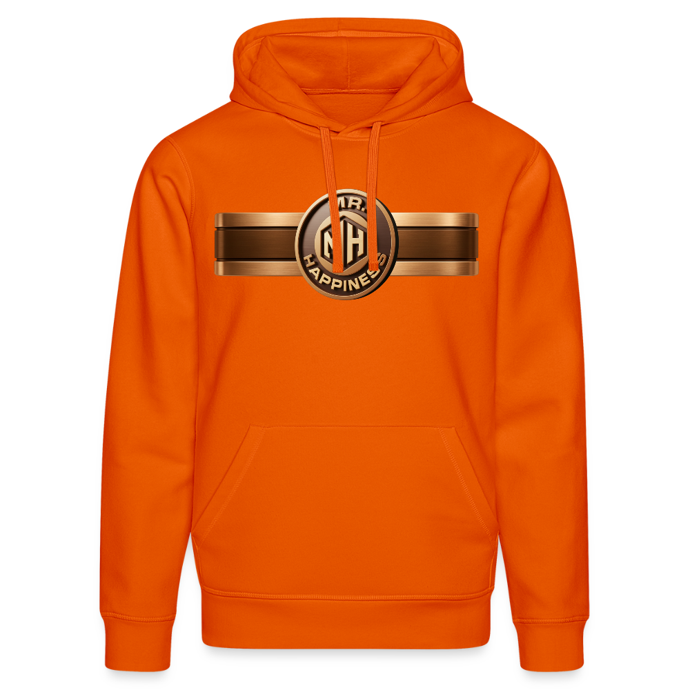 Beat Drop Hoodie - bright orange