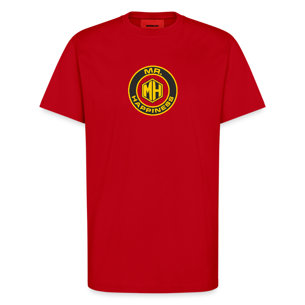 MH Organic Relaxed T-Shirt Made in EU - red