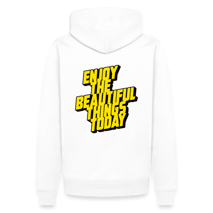 enjoytoday Premium Hoodie - white