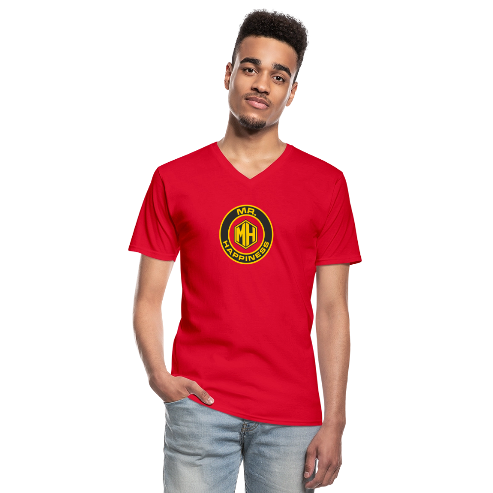 enjoytoday V-Neck T-Shirt - red