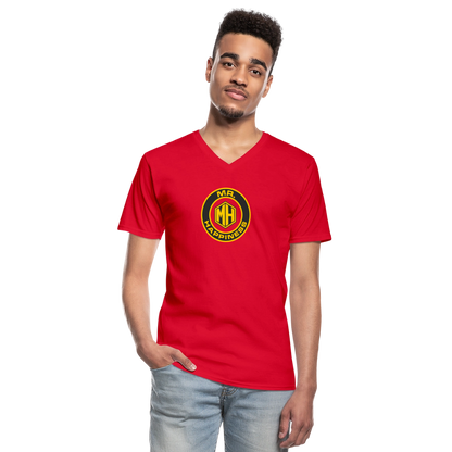 enjoytoday V-Neck T-Shirt - red