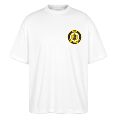 MH ALIVE Oversized Unisex Organic T-shirt Blaster - white