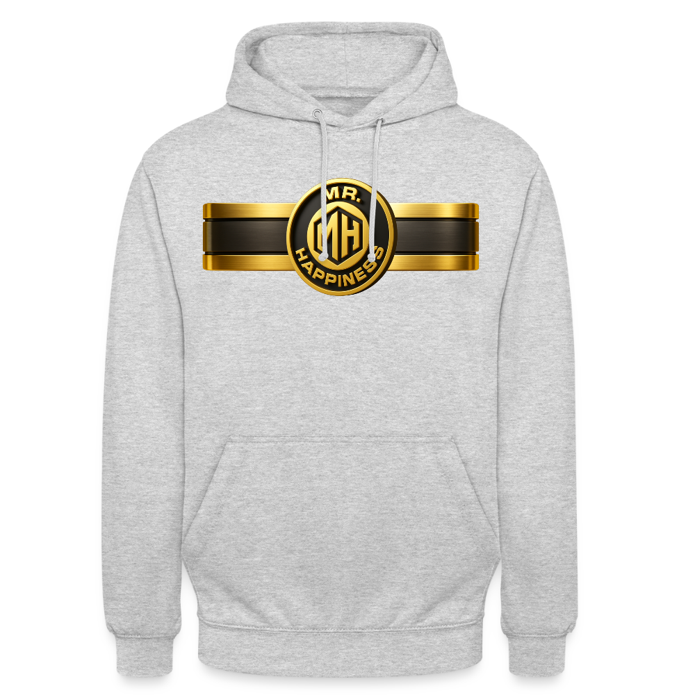 UNFORGET-ME Heavy Hoodie - light heather grey