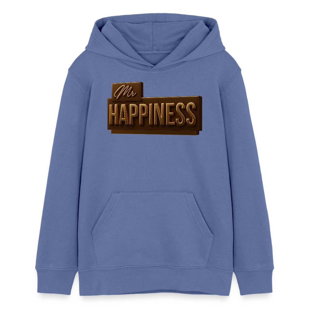 EcoVibe Teen Hoodie - bright blue