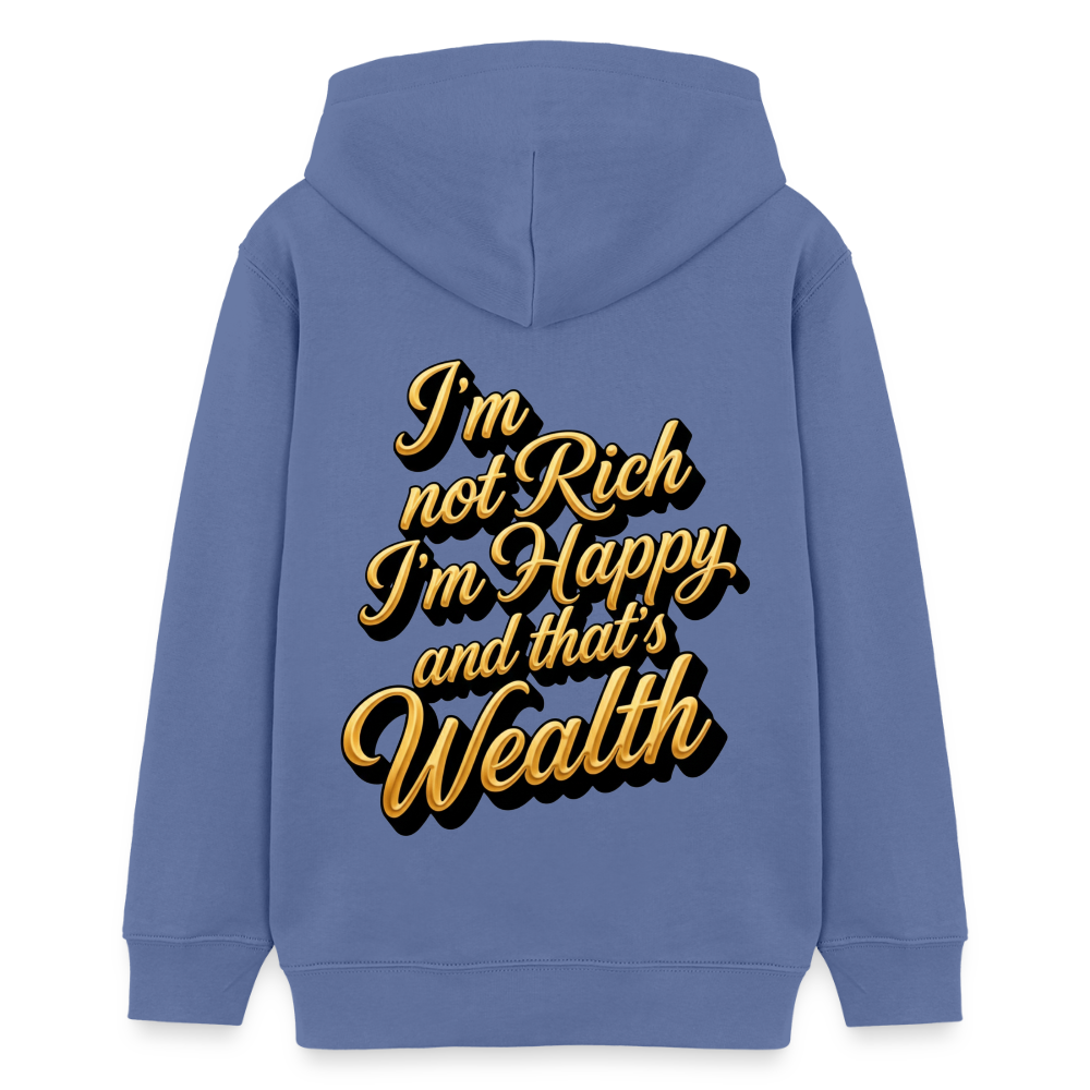 EcoVibe Teen Hoodie Original - bright blue