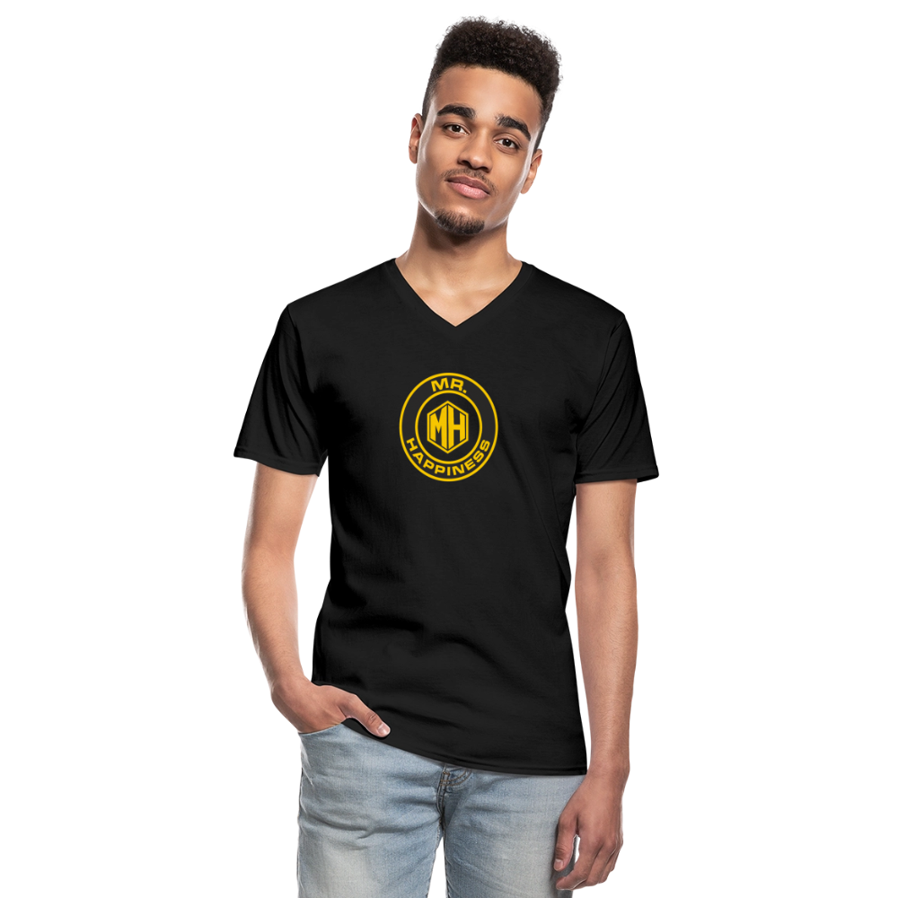 enjoytoday V-Neck T-Shirt - black