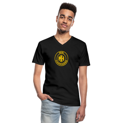 enjoytoday V-Neck T-Shirt - black